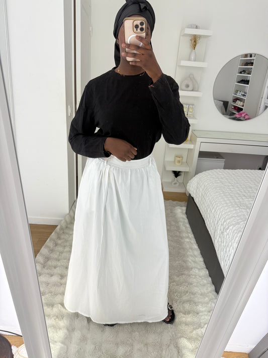 Jupe ALYA Blanc