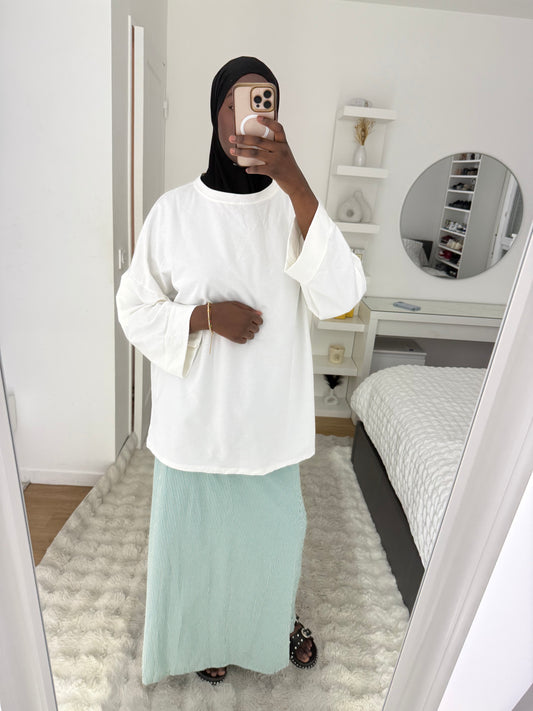 T-Shirt Oversize Blanc