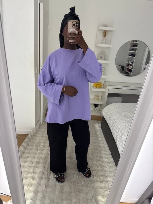 T-Shirt Oversize Violet