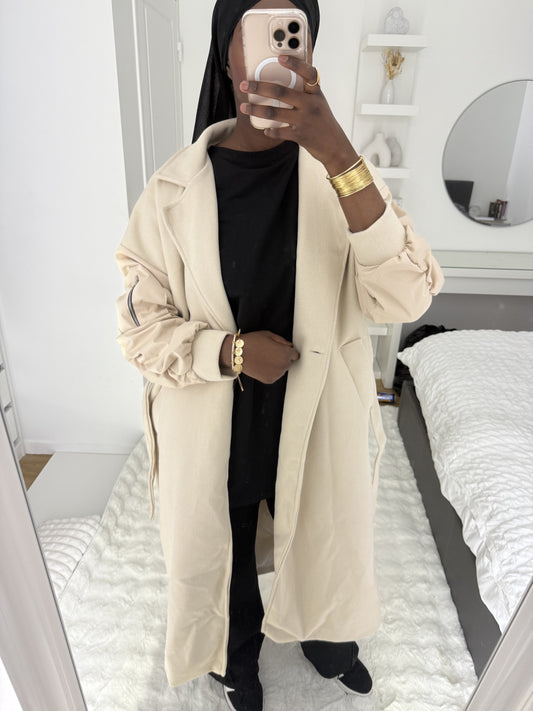 Manteau ASSÏA Beige