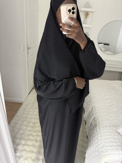 Abaya Khimar Noir