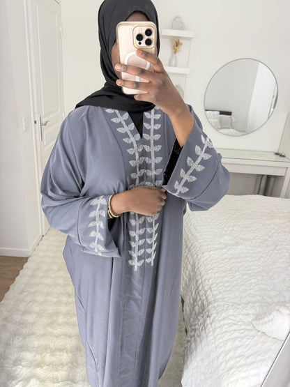 Abaya RAYA Gris