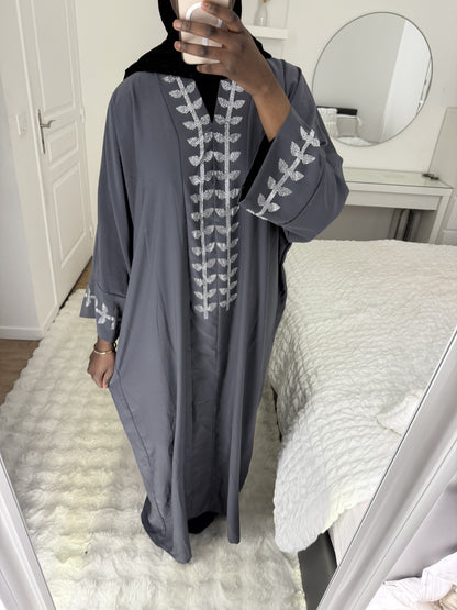 Abaya RAYA Gris