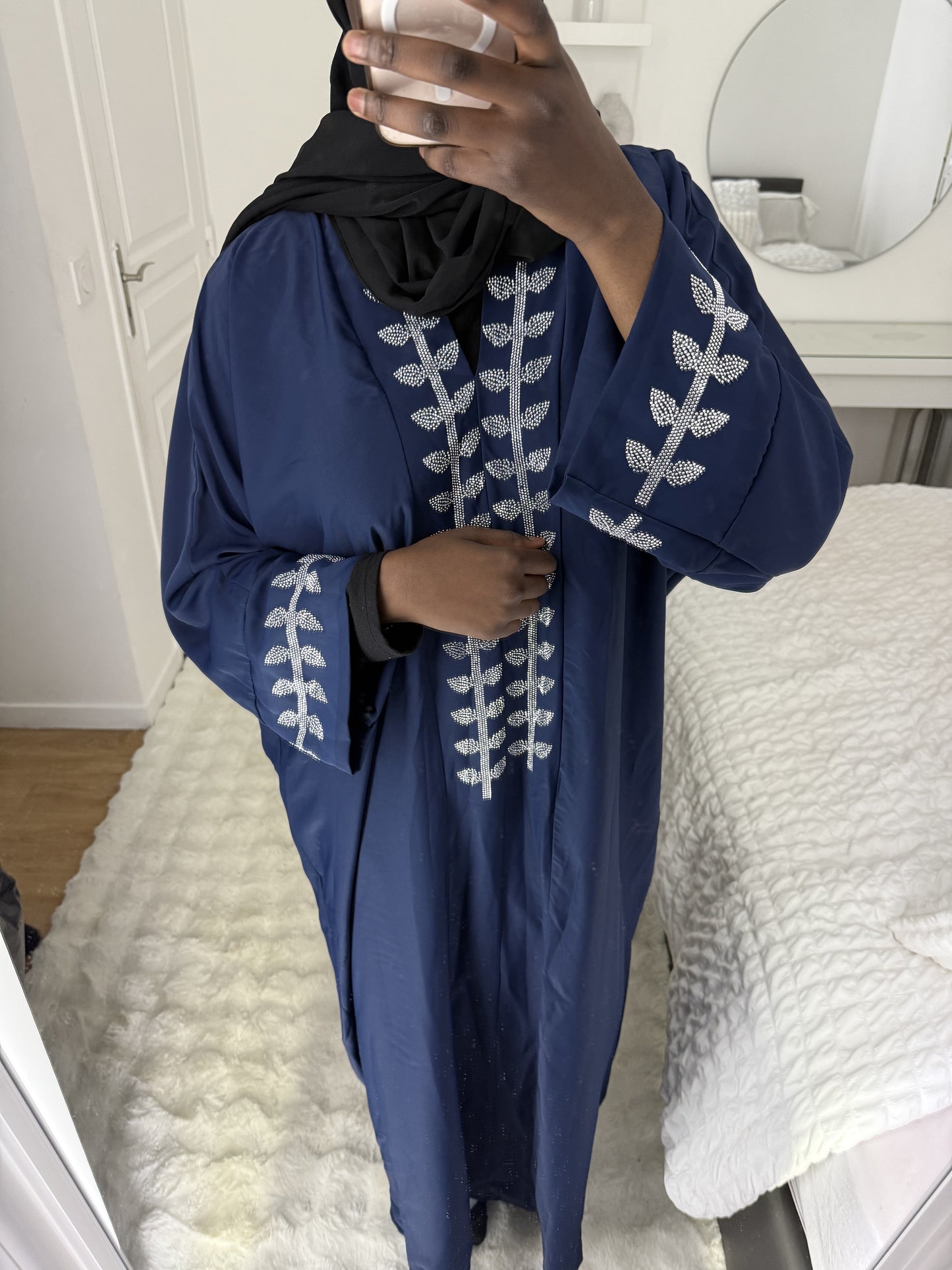 Abaya RAYA Bleu